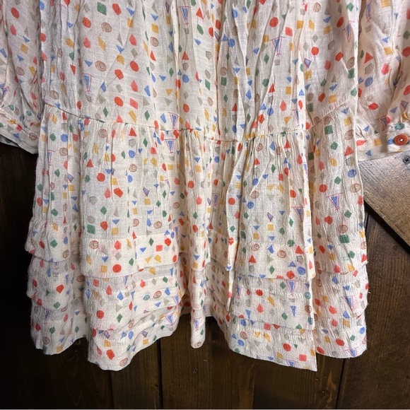 Anthropologie Maeve Paccia Tiered Tunic Small - Picture 6 of 7